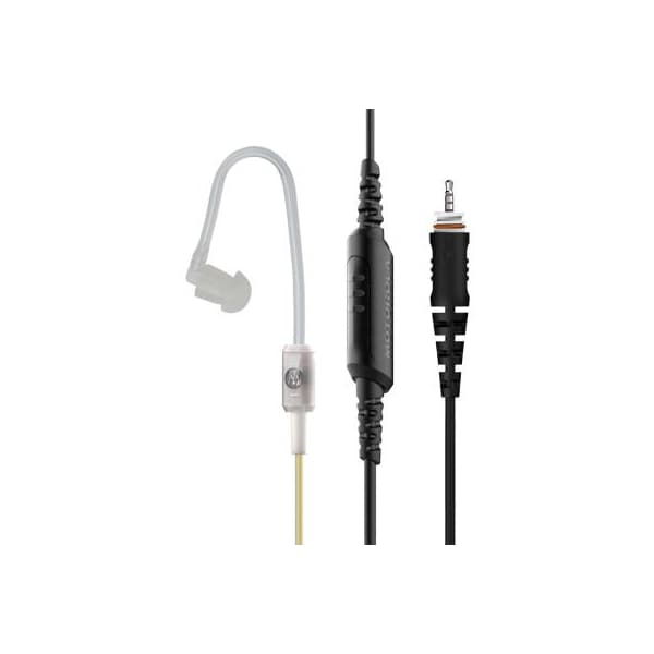 Motorola Motorola CLPe Surveillance Earpiece w/Inline PTT & Mic for use w/CLP1010e & CLP1080e Portable Radios PMLN8190 - main